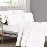 Mueller Ultratemp Bed Sheets Set, Super Soft 1800 Thread Count Egyptian 18-24 Inch