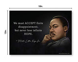 Black History Month Decorations (Set of 4 Powerful Black History Posters) Set