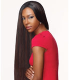 Goddess Select Remi Human Hair Weave - Yaki Weaving (10 inch Short, 1B - Off Black)