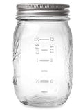 Single Jarden Ball Regular Mouth 16-Ounces Mason Jar with Lid and Band (1-jar)