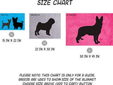 Dog Blanket Personalized New Puppy Pet Gift with Name