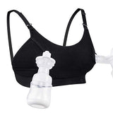 Momcozy Hands Free Pumping Bra, Adjustable Breast-Pumps Holding and Nursing Bra