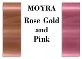 Moyra MAGIC FOIL Pack of 2 foils (1 Rose Gold + 1 Pink) Nail FOIL