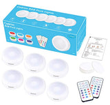 Cadrim Puck Lights, LED Color Changing Puck Lightings and Dimmable