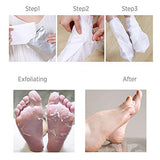 Foot Peel Mask 2 Pack, Peeling Away Calluses and Dead Skin Cells