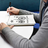 Dry Erase Lapboards | 9 x 12 inch Large Whiteboard | White Board Set