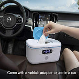 Bellababy Wipe Wamer Can be Used in Vehicle and Home, Baby Wet Wipes Dispenser