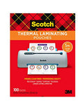 Scotch Thermal Laminating Pouches, 5 Mil Thick for Extra Protection, 100-Pack