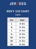 Jerzees Men's Dri-Power Long Sleeve T-Shirt, Black, Small