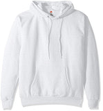 Hanes Men's Pullover EcoSmart Fleece Hooded Sweatshirt, ash, 3XL