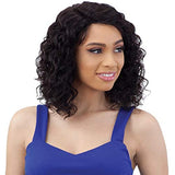 Naked Brazilian Natural Human Hair Premium Lace Part Wig Dale (NATURAL) (NATURAL BLACK)