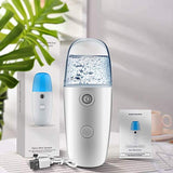 Small Spray Bottles for Alcohol, Plastic Electric Fine Mist Sprayer