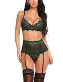 Avidlove Women Lace Gartered Lingerie Set Sexy Lingerie Push Up