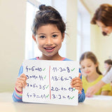 Dry Erase White Board 9"X12" Wipe Off Lap Board (Blank Dry Erase Board)