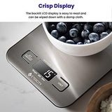 Etekcity Food Kitchen Scale, Gifts for Cooking, Baking, Meal Prep, Keto Diet and Weight