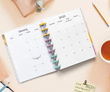 2021 Monthly Planner Calendar Refill Pages for 9 Disc Planners