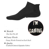 Do Not Disturb Gaming Socks, Funny Cotton Novelty Gamer Socks Gifts