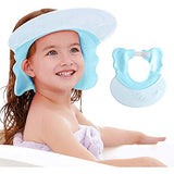 Baby Shower Cap Visor with Ear Protection for Bathing Washing Hair, Maydolly Soft Hat