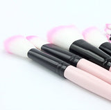 32pcs Makeup Brushes Set Professional Cosmetic Foundation Powder Eyeshadow Brush Kit with Bag (Pink)