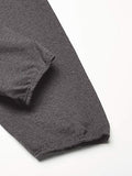 Hanes Men's EcoSmart Fleece Sweatpant, Charcoal Heather, Small