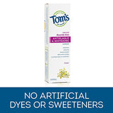 Tom's of Maine Fluoride-Free Antiplaque & Whitening Natural Toothpaste, Fennel