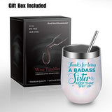 Funny Gifts for Sister, Sister in Law - Sister Gifts from Sister, Brother - Thank You