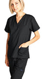 Dagacci Medical Uniform Woman and Man Scrub Set Unisex Medical Scrub Top