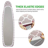 SUNKLOOF Scorch Resistance Ironing Board Cover and Pad Resists Scorching and Staining