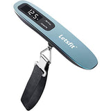 Letsfit Digital Luggage Scale, 110lbs Hanging Baggage Scale with Backlit LCD Display