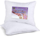 Utopia Bedding 2 Pack Toddler Pillow - Baby Pillows for Sleeping - Cotton Blend Cover