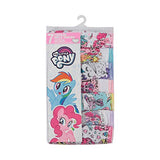 Handcraft Little Girls' My Little Pony Rotating Print Underwear Set (Pack of 7), Multi, 2/3T