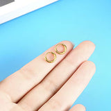 316L Surgical Stainless Steel Tiny Huggie Hoop Earrings 6mm Hypoallergenic Earrings