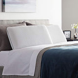 WEEKENDER Ventilated Gel Memory Foam Pillow - Washable Cover - Standard Size