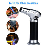 Culinary Butane Torch , ARCBLD Kitchen Refillable Butane Blow Torch with Safety Lock