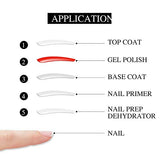 Saviland Nail Dehydrator and Primer, Long-lasting Nail Prep Dehydrate and Acid Free