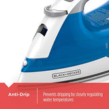 BLACK+DECKER IR03V  Easy Steam Compact Iron, Blue