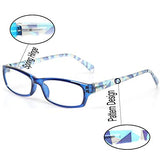 Reading Glasses 5 Pairs Fashion Ladies Readers Spring Hinge with Pattern Print