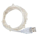 Ehome Fairy Lights, USB Operated Fairy Light Plug in 33ft 100 Led Waterproof String Lights