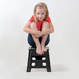 Acko Folding Step Stool - 13 inch Height Premium Heavy Duty Foldable Stool for Adults