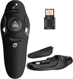 BEBONCOOL RF 2.4GHz Wireless Presenter Remote Presentation USB Control