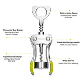 Wine Opener, Zinc Alloy Premium Wing Corkscrew Wine Bottle Opener