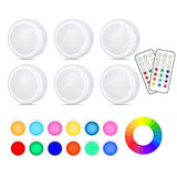 Cadrim Puck Lights, LED Color Changing Puck Lightings and Dimmable