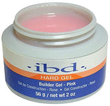 IBD 2 oz Clear Gel with Pink Gel Nail Set Natural Strong Manicure Builder Salon