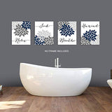 Relax Soak Unwind Breathe Bathroom Wall Decor, Bathroom Wall Art, Farmhouse Bathroom