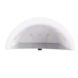 48W Nail Dryer Lamp, Cordless Rechargeable Led UV Light Manicure Art Tool with 30s 60s 90s Time Setting Function for Gels Polish(White)