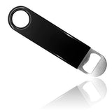 KTOJOY 3 Pack Heavy Duty Stainless Steel Flat Bottle Opener, Solid and Durable