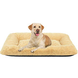 FAREYY Deluxe Dog Bed Soft Plush Pet Bed - Dog Crate Pad Mat Machine Washable