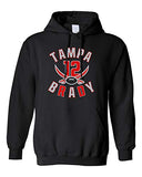 Squatch King Threads Adult Small Black Adult Tampa Bay Brady Sweatshirt