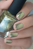 ILNP On The Way - Pistachio Green Holographic Metallic Nail Polish