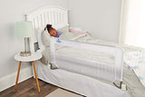 Regalo Swing Down Bed Rail Guard, with Reinforced Anchor Safety System